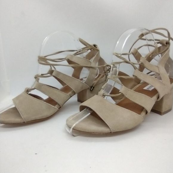 Steve Madden Hydii Sandals Gladiator Suede  Sz 6.5. Summer Festival - Picture 3 of 9